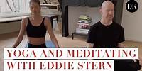 PRACTICING YOGA AND MEDITATION WITH EDDIE STERN • DOUTZEN DIARIES
