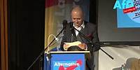 Polit Satire vom Feinsten - Michael Klonovsky spricht bei der AfD in Bad Muskau 21.Sep.17