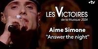 Aime Simone - Answer the night (Live Victoires 2024)