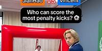 Which student can score more penalty kicks? 🤔⚽️
