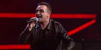 U2 perform "Vertigo" at the 25th Anniversary Concert