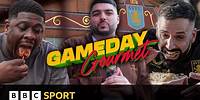 Sunday roast calzone, mixed grill & curry at Aston Villa | GAMEDAY GOURMET | BBC Sport