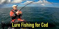 Catching Cod on Lures and Light Gear - Kayak Sea Fishing UK