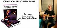 Mike Stern Book Promo 2: Altered Scale Soloing for Jazz Guitar