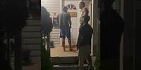 Method Man visits long island child hood home after summer jam and knocks on door