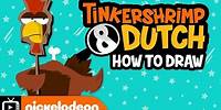 Tinkershrimp & Dutch | How To Draw: Michael the Fowl | Nickelodeon UK