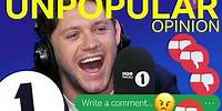 "Lewis Capaldi is OVERRATED!": Niall Horan Unpopular Opinion 😠