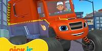 Garbage Truck Blaze Races For the Last Garbage Bag! ♻️ Blaze and the Monster Machines | Nick Jr.