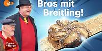 Schmuck mit Spezialeffekt: Beste Kumpels hoffen auf viel Bares für Breitling | Bares für Rares