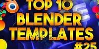 Top 10 Best Blender 3D Intro Templates #25 – FREE DOWNLOADS