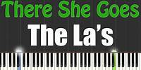 There She Goes - The La's - Piano Tutorial