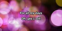 Yes I Will - Vertical Worship Lyrics