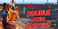 COOLEST DOUBLE AWM SNIPERS || ROOFTOP SNIPING WITH 23 KILLS 🔥 || WHAT A MATCH 😱 !!!