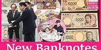 Japan rolls out new banknotes