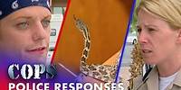 Police Respond: Snakes, Traffic Stops & Disturbances | Cops: Full Episodes