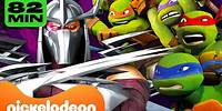 Tartarugas Ninja | Destruidor DESTRUINDO Por 82 Minutos Seguidos! 👊 | Nickelodeon em Português