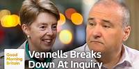 Former Post Office Boss Paula Vennells Breaks Down in Tears at Inquiry