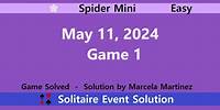 Spider Mini Game #1 | May 11, 2024 Event | Easy