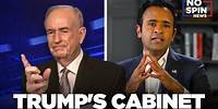 Bill O'Reilly asks Vivek Ramaswamy where he would be most valuable in a Donald Trump cabinet.