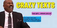 😂📱CRAZY TEXTS: When Phones Become Comedy Classics with Steve Harvey!