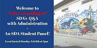 SDA Q&A with Admin & a Student Panel