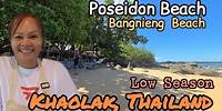 Update!! Poseidon Beach & Bangnieng Beach Sunset at La Flora Resort Khaolak Thailand.