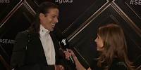 Jorge Gonzales im Red Carpet Interview bei der Goldenen Kamera 2017