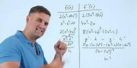 Ableiten Beispiele inkl. Ketten- & Quotientenregel | Mathe by Daniel Jung