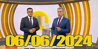Hora Um (HD) é o novo telejornal da Globo 06/06/2024