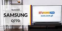 Telewizor Samsung z serii Q77DAT – dane techniczne – RTV EURO AGD