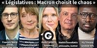«Législatives: Macron choisit le chaos» avec Boulo, Pinçon-Charlot, Kouvélakis et Diouara [EXTRAIT]
