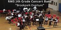 RMS 7th Grade Concert Band - Brookpark Overture - 03 12 2024