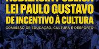 Audiência Lei Paulo Gustavo SC