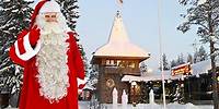 Descubriendo a Papá Noel Santa Claus en su Aldea en Laponia Finlandia Rovaniemi video para familias