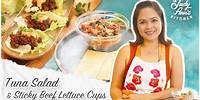 Tuna Salad and Sticky Beef Lettuce Cups | Judy Ann's Kitchen
