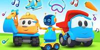 Cante com Léo, o caminhão! Música infantil animada. Desenhos animados em português