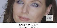 Makeup Tutorial: The perfect navy eye with Beauty Author Sali Hughes // Wendy Rowe