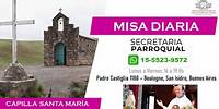Misa de hoy - Jueves 23/5 - Capilla Santa María de los Ángeles.
