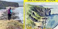 Journey through Scotland with me ✶ Watercolor Sketchbook Tour