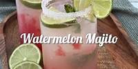 Watermelon Mojito 🍉 #alkoholfrei #mojito #watermelonmojito #cocktail #summerdrink