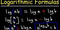 Logarithms - Formulas