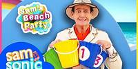 SamSonic: Beach Bucket Fun 🏖️ | Number Order Puzzle