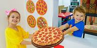 Los niños aprenden a cocinar pizza y otras divertidas aventuras infantiles