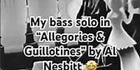 Tony Franklin • Fretless Bass Solo on “Allegories & Guillotines” by Al Nesbitt