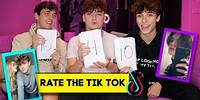 RATE THE TIK TOK GAME! (PART 2) Ft. Bryce Hall and Josh Richards