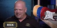 Pawn Stars 1 Corey's dog spends the day at the shop; a cavalry sword used