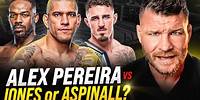 BISPING: "Give The Man A Shot!" | What's NEXT for Alex Pereira? HEAVYWEIGHT vs Jones or Aspinall?