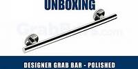 Designer Grab Bar - Polished