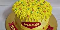 A Maggi Noodle theme cake.Order your cakes @KreativeKakesbySabrina #maggi #magginoodles #themecake