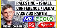 Palestine - Israël : Michel Collon interpelle les partis face à l’Histoire